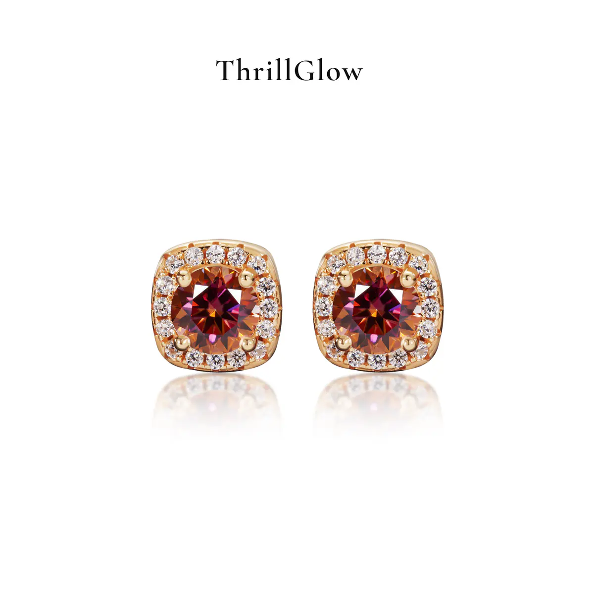 【#127 ThrillGlow】925 Sterling Silver Moissanite Jewelry Set