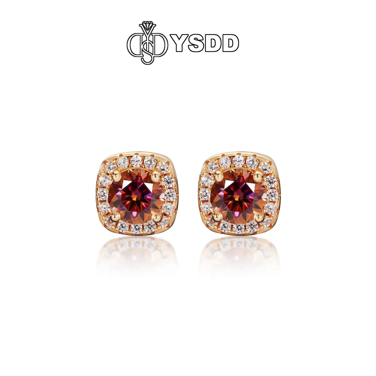【#127 YSDD】925 Sterling Silver Moissanite Jewelry Set