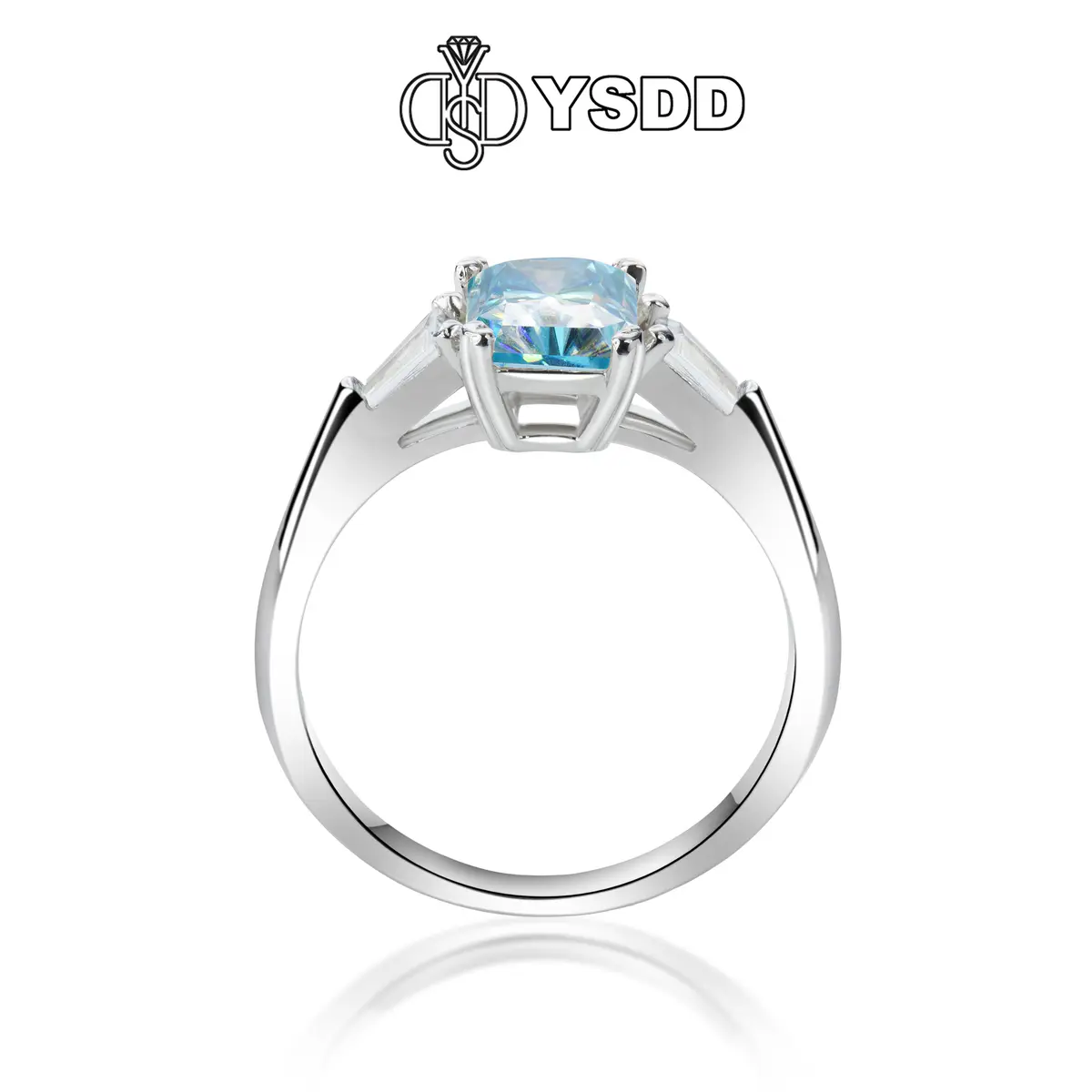 【#154 YSDD】925 Sterling Silver Moissanite Rings