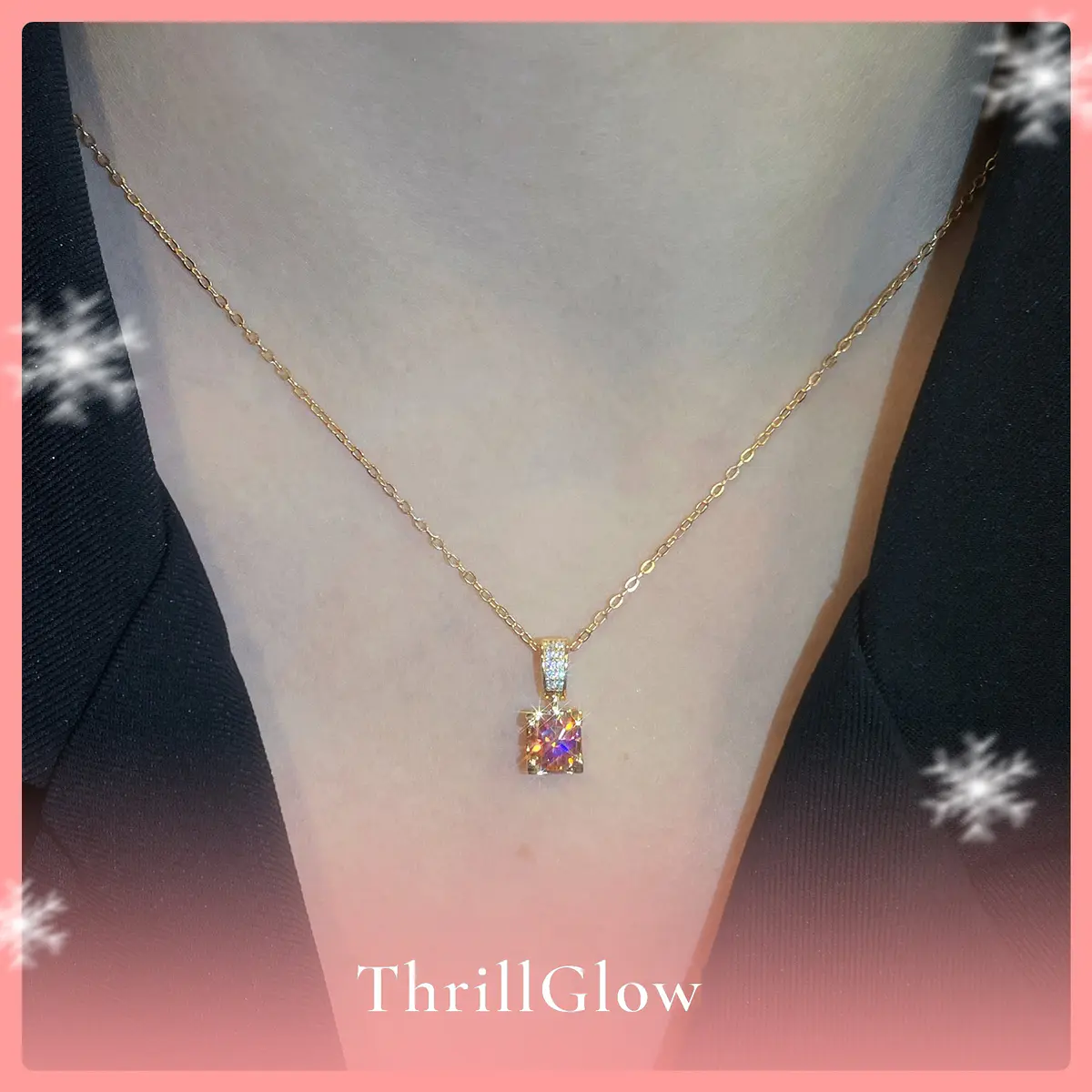 【#127 VIPStreamers】925 Sterling Silver Moissanite Jewelry Set