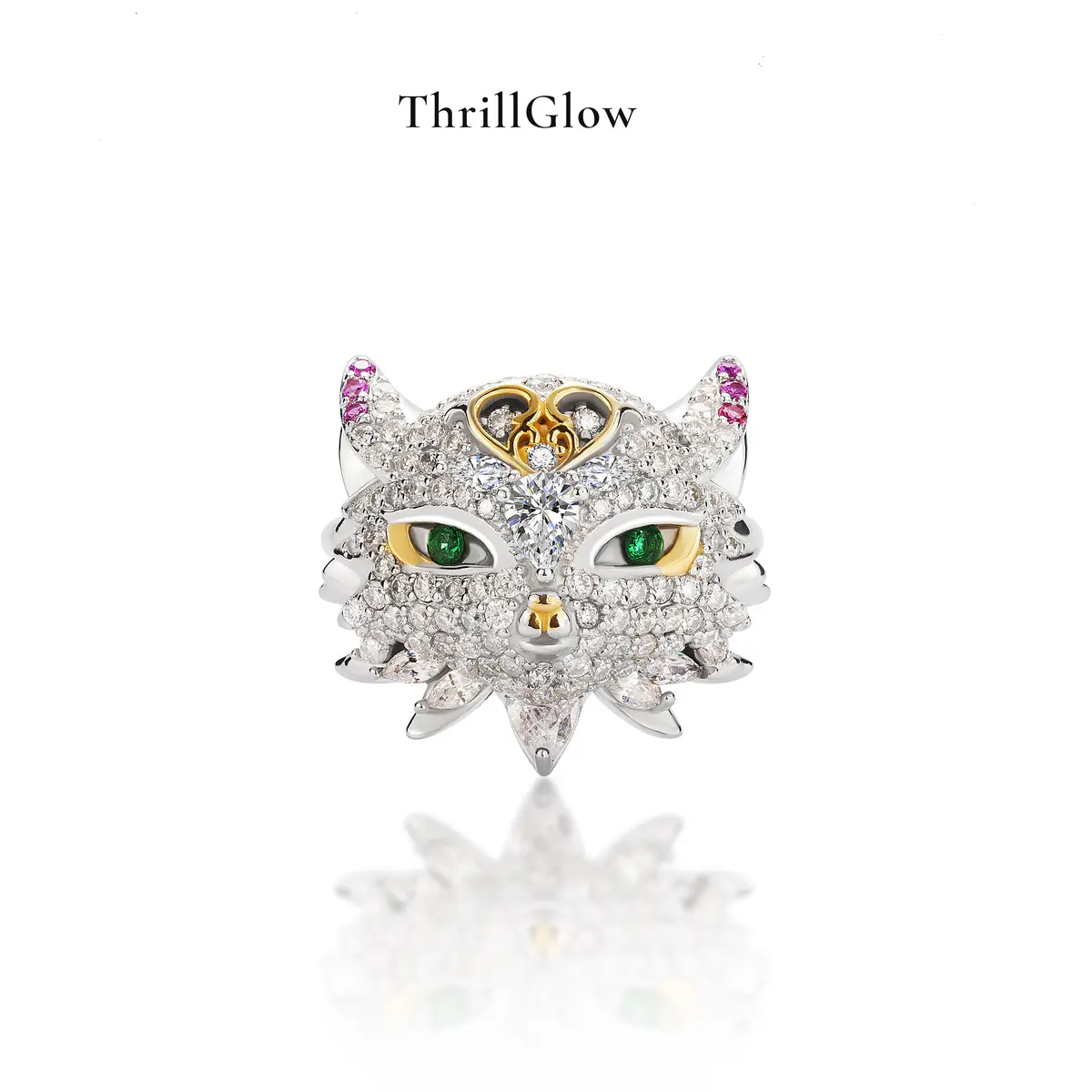【#138 ThrillGlow】925 Sterling Silver Moissanite Rings