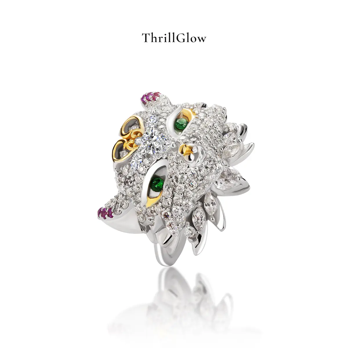 【#138 ThrillGlow】925 Sterling Silver Moissanite Rings