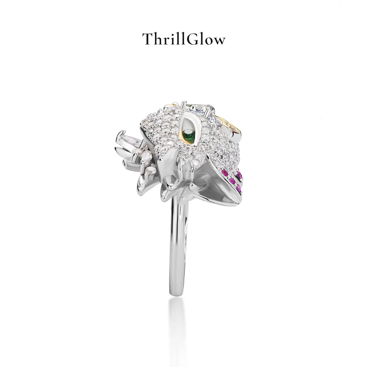 【#138 ThrillGlow】925 Sterling Silver Moissanite Rings