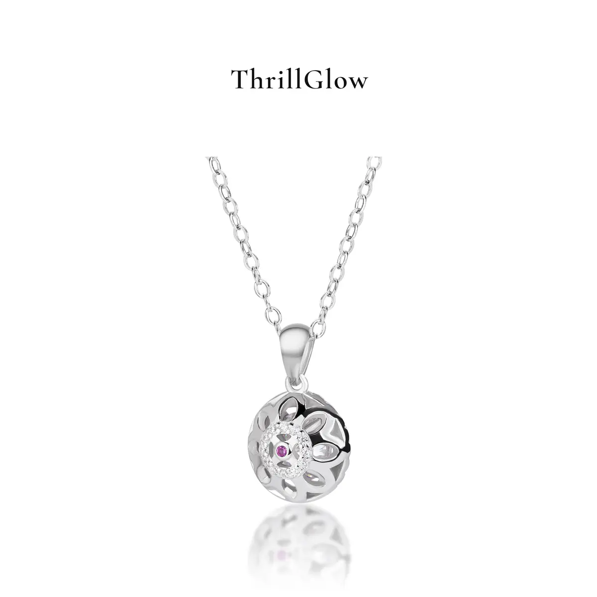 【#143 ThrillGlow】925 Sterling Silver Moissanite Necklace&Earring Buds