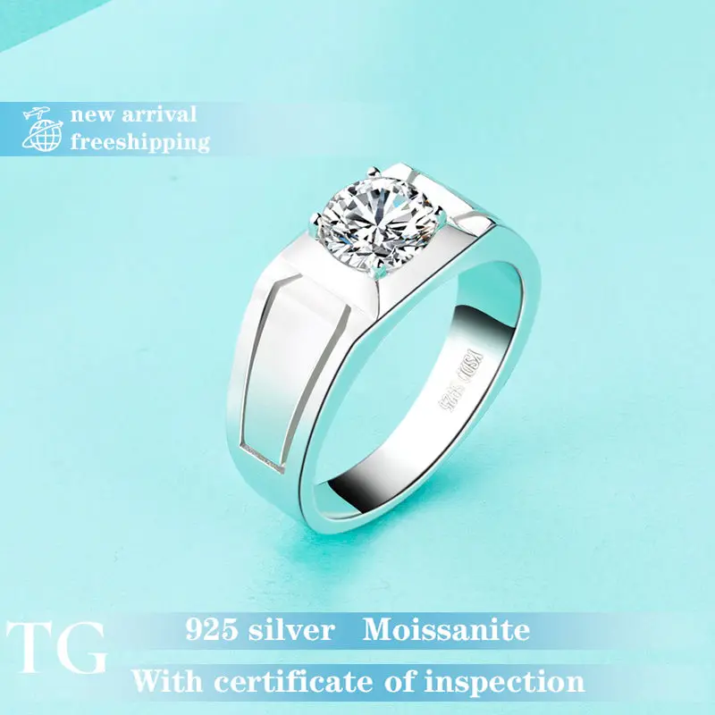 【#36 ThrillGlow】925 Sterling Silver Moissanite Rings