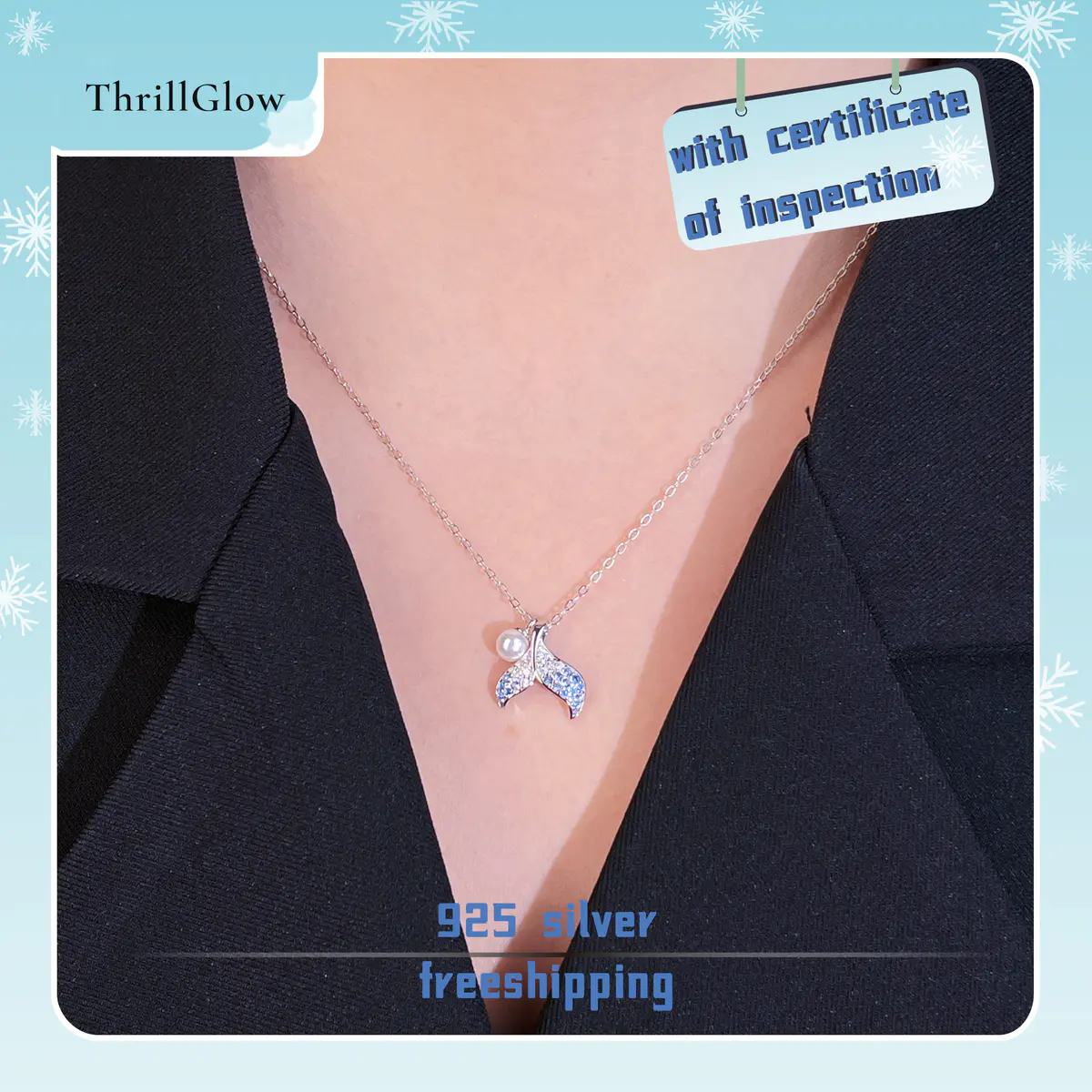【#70 ThrillGlow】925 Sterling Silver Necklace