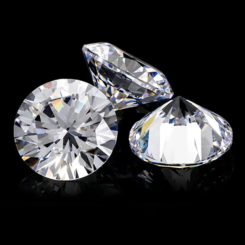 【ThrillGlow Customization】925 Sterling Silver Moissanite Jewelry for Special Color and irregular shape