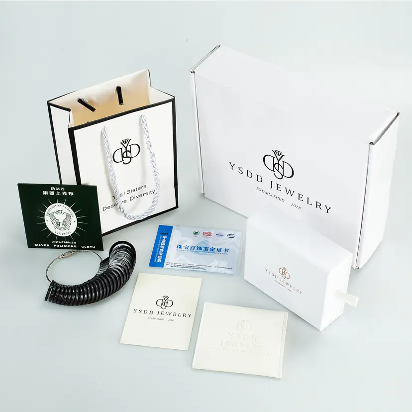 【TW】 Sterling Silver 925 Moissanite Jewelry
